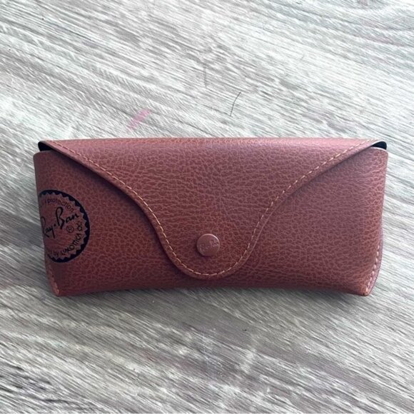Ray Ban Sunglass   Eye Glass Case Brown Like New - Picture 1 of 7